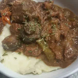 Braised Beef & Mushrooms
