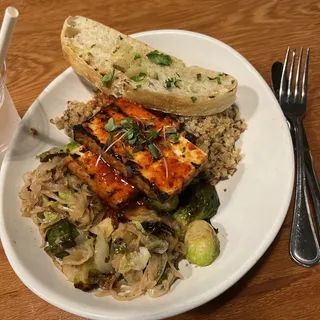 Chili Glazed Grilled Tofu