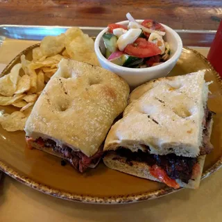 Grilled Grass Fed Steak Sandwich