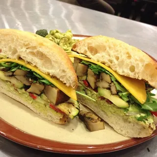 Grilled Portobello Mushroom Sandwich