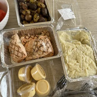 Sustainable Grilled Salmon Family Meal