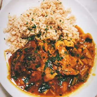 Moroccan Chicken Braise