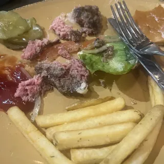 Grass Fed Cheeseburger Fries