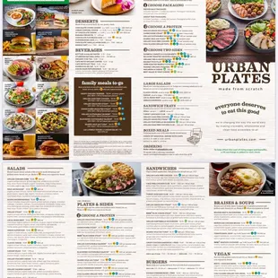 Website menu