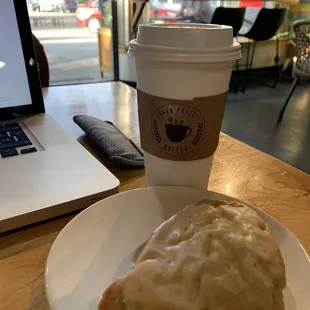 Vanilla scone. Awesome.