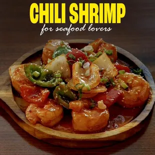 Chili Shrimps perfectly spiced for your taste buds