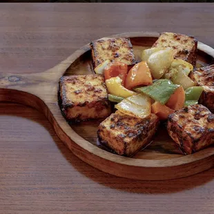 For vegetarians perfectly marinated paneer tikka