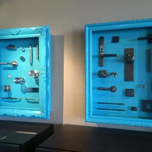 A couple of our incredible hardware selection displays