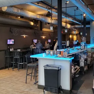 Upstairs bar area. 2022