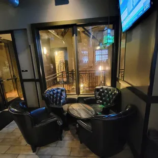 Upstairs bar area also has private areas too. FCFS situation.  2022