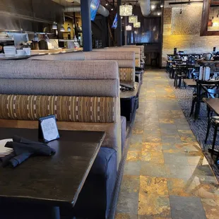 Beautiful rustic cozy dining area, first floor. 2022