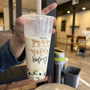 Creme Brulee Milk Tea