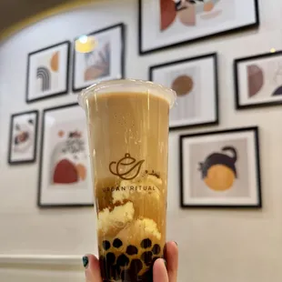 Creme Brulee Milk Tea