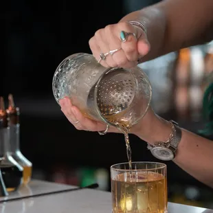 Craft cocktails at Urban Rooftop