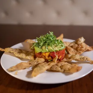Tuna Tartare on the menu at Urban Rooftop
