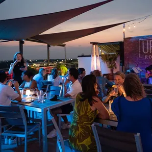 Nightlife at Urban Rooftop