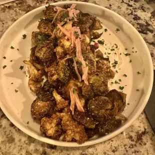 Roasted Brussel sprouts