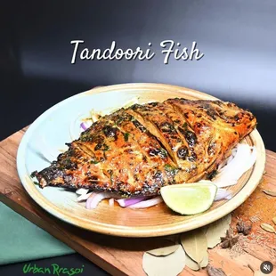 TANDOORI FISH (POMPANO FISH)