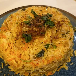 Vegeterian Biryani   Vegetales