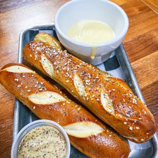 Yummy Warm Soft Pretzel Sticks