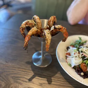 Wood grilled shrimp cocktail