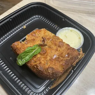 White Chocolate Bread Pudding