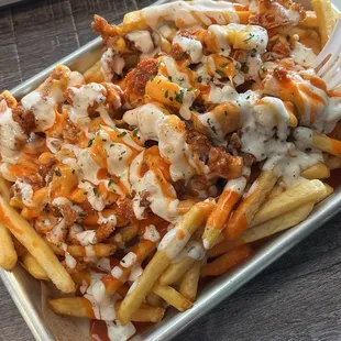 buffalo chicken fries