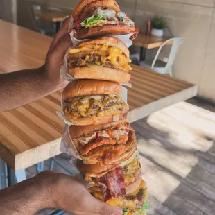 burgers, food, burger