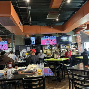 Inside Restaurant Bar