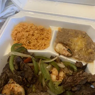 Combo Fajitas for one person (Pick Two)