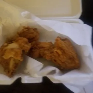 Hard dry chicken
