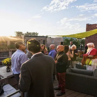 Sunset at the Balcony - Urban Space Unlimited