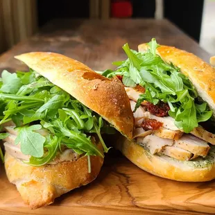 Chicken Pesto sandwich