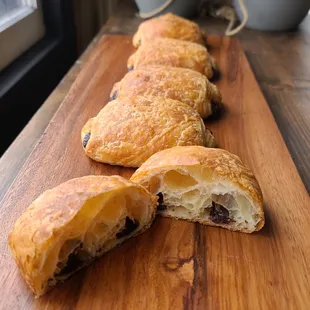 Chocolate croissants