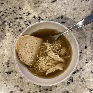 Polish chicken noodle soup  so good