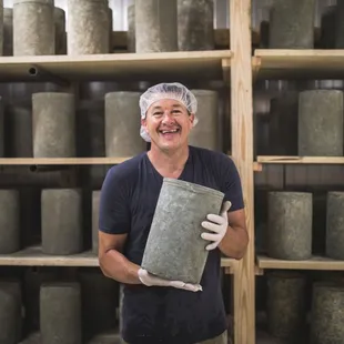 Cheddar makes our Cheesemaker very happy!