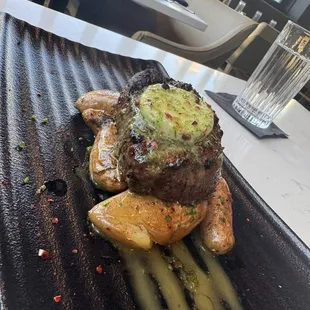 steak, food