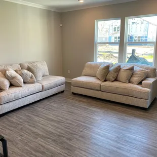 Sectional with missing wedge