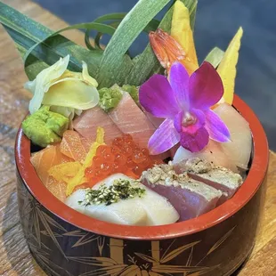 Chirashi Bowl (IG: hangryforwhat)