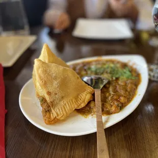 Samosa Chat