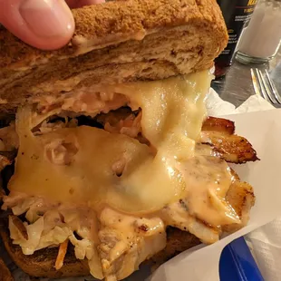 Pork Belly Reuben