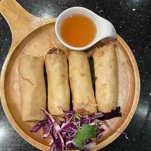 Veggie spring rolls