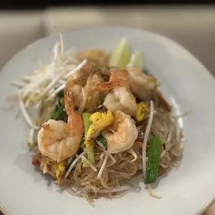 Classic Pad thai wt shrimp