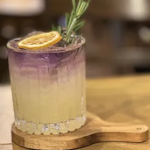 Cocktail ~ lavender lemonade