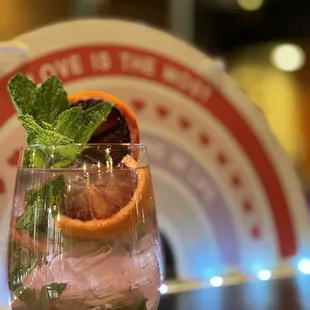 Blood orange Mojito : Limited time