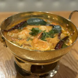 Tom Yum Shrimp Hot pot ~ New menu is on point