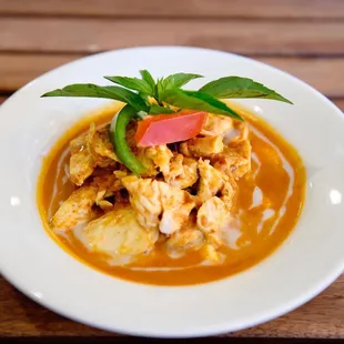 Panang curry chicken