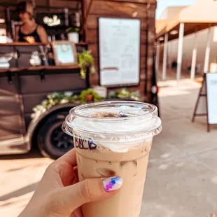 Blueberry cobbler cold brew