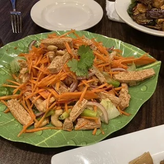 Spicy Crispy Tofu Salad