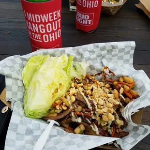 Asian Lettuce Wraps, holy heaven